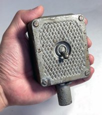 画像6: 1930-40's “Iron×Brass” Toggle Switch (6)