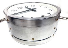 画像15: 1950's【BRILLIE】 “Double-Sided” French Factory Clock (15)