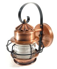 画像6: 1940's "Copper" Outside Porch Lamp (6)