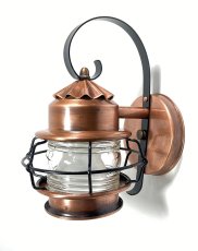 画像3: 1940's "Copper" Outside Porch Lamp (3)