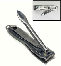 画像1: 1920〜30's Steel Nail Clipper [Key Holder]  (1)