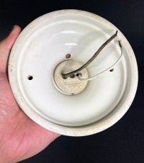 画像5: 1930-40's Art Deco Porcelain Bare Bulb Light (5)