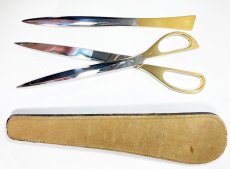 画像6: 1930-40's【SOLINGEN】Germany Scissors & Leather Case (6)