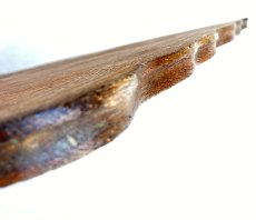 画像7: Antique Solid Oak “Serpentine Edge” Tabletop 【古材です】 (7)