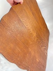 画像5: Antique Solid Oak “Serpentine Edge” Tabletop 【古材です】 (5)
