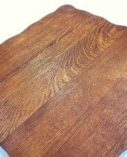 画像4: Antique Solid Oak “Serpentine Edge” Tabletop 【古材です】 (4)