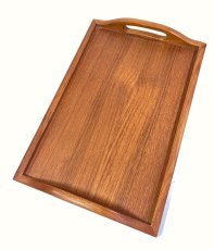 画像3: 1970's Teak Wood Serving Tray  【3サイズセット】 (3)