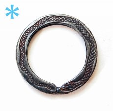 画像2: "SNAKE" Steel Key Ring (2)