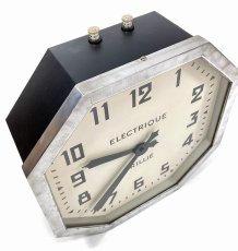 画像5: 1930-40's French【BRILLIE】Octagon Wall Clock (5)