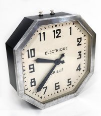 画像4: 1930-40's French【BRILLIE】Octagon Wall Clock (4)