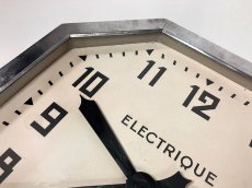 画像9: 1930-40's French【BRILLIE】Octagon Wall Clock (9)