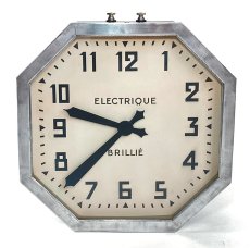 画像3: 1930-40's French【BRILLIE】Octagon Wall Clock (3)