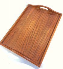 画像15: 1970's Teak Wood Serving Tray  【3サイズセット】 (15)