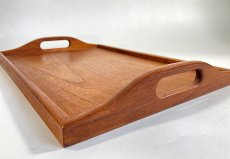 画像12: 1970's Teak Wood Serving Tray  【3サイズセット】 (12)