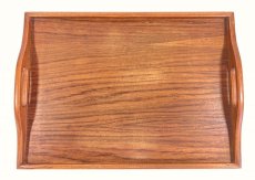 画像16: 1970's Teak Wood Serving Tray  【3サイズセット】 (16)