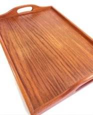 画像17: 1970's Teak Wood Serving Tray  【3サイズセット】 (17)