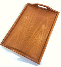 画像9: 1970's Teak Wood Serving Tray  【3サイズセット】 (9)