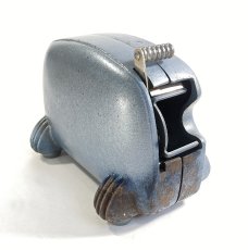 画像3: 1940's Machine Age "BIG-INCH" Iron Tape Dispenser (3)