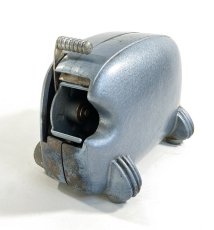 画像2: 1940's Machine Age "BIG-INCH" Iron Tape Dispenser (2)