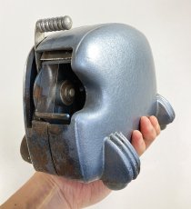 画像19: 1940's Machine Age "BIG-INCH" Iron Tape Dispenser (19)