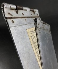 画像2: 1940's 【Wilson-Jones Co.】 "Machine Age" Aluminum Riveted MINI BINDER  【２冊セット】 (2)