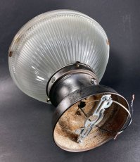 画像10: 1940-50's "HOLOPHANE" Ceiling Light (10)