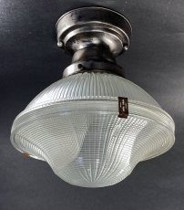 画像1: 1940-50's "HOLOPHANE" Ceiling Light (1)