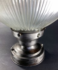 画像8: 1940-50's "HOLOPHANE" Ceiling Light (8)