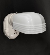 画像7: 1930-40's Art Deco Porcelain Bathroom Lamp (7)