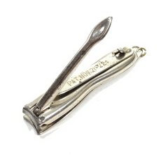 画像2: 1920's Steel Nail Clipper [Key Holder]  (2)