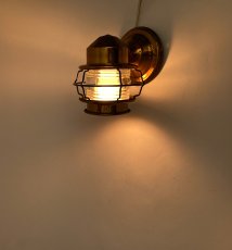 画像8: 1930〜40's "Caged" Outside Porch Lamp (8)