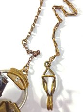 画像6: 1930-40's “Slide Lock” Brass Key Chain (6)