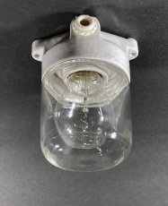 画像2: 1940-50's German Glass＆Porcelain Ceiling/Wall “MINI” Light (2)