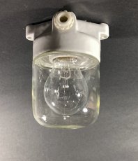 画像1: 1940-50's German Glass＆Porcelain Ceiling/Wall “MINI” Light (1)