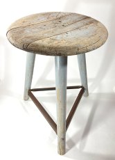 画像3: German Old Woooden Stool (3)