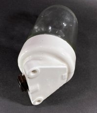 画像2: 1940-50's German Glass＆Porcelain Wall Light (2)