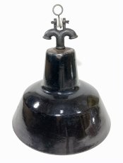 画像3: German-Deco "Black Enamel" Pendant Lamp (3)