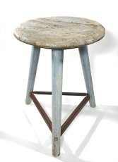 画像2: German Old Woooden Stool (2)