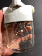 画像3: 1940-50's German Glass＆Porcelain Ceiling/Wall “MINI” Light (3)