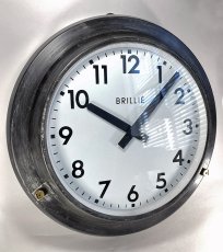 画像2: 1950's【BRILLIE】 French Factory Clock (2)