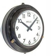画像3: 1950's【BRILLIE】 French Factory Clock (3)