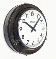 画像3: 1950's【BRILLIE】 French Factory Clock (3)