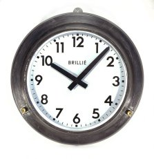 画像1: 1950's【BRILLIE】 French Factory Clock (1)