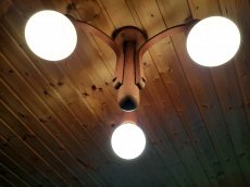 画像12: 1960-70's【DOMUS】German Wood Chandelier (12)