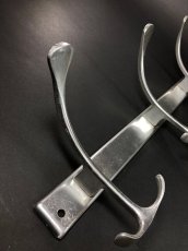 画像2: 1940-50's German Deco "ALUMINUM" Coat Rack (2)