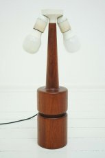 画像16: 1960-70's【DOMUS】German Wood Table Lamp  "BIG!!" (16)