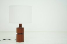 画像2: 1960-70's【DOMUS】German Wood Table Lamp  "BIG!!" (2)