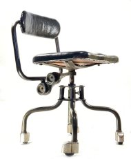 画像1: Early-1930's   ★Sturgis Posture Chair Co.★    “Machine age” Swivel Desk Chair   【超！！ Mint Condition 】 (1)