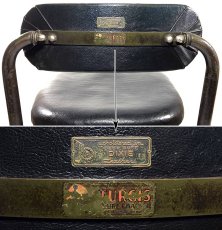 画像8: Early-1930's   ☆Sturgis Posture Chair Co.☆    “Machine age” Swivel Desk Chair   【超！！ Mint Condition 】 (8)