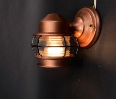 画像5: 1940's "Caged" Outside Porch Lamp  【Restored】 (5)